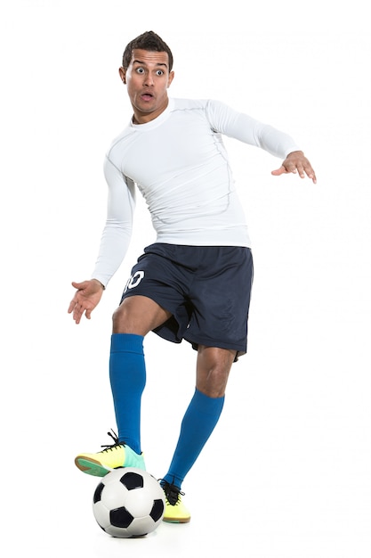 Free photo football player