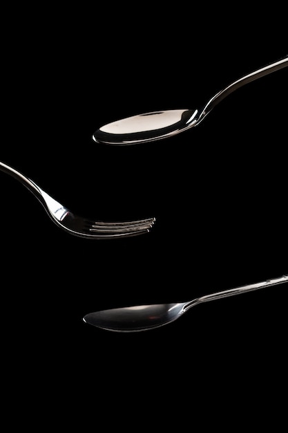 Fork and spoon 