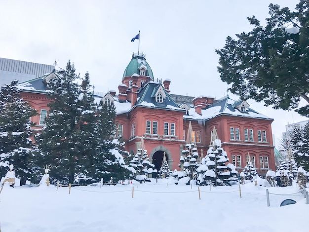 Former Hokkaido Government Office in Sapporo.