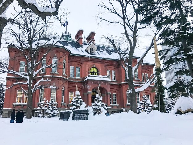 Former Hokkaido Government Office in Sapporo.