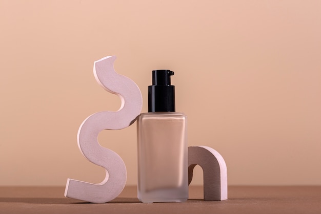 Foundation bottle advertising and shapes