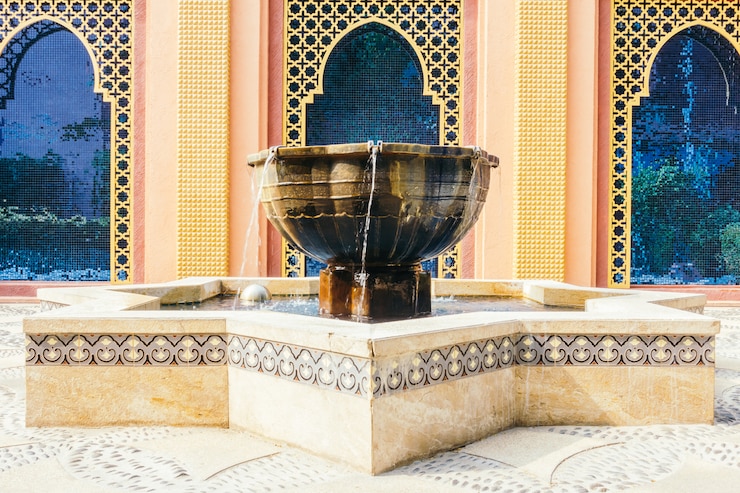 Free Photo fountain morocco