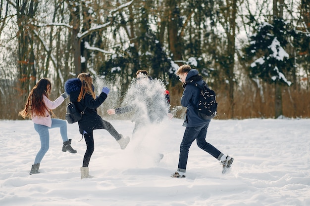 Quattro turisti