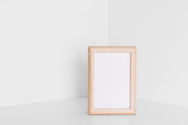 Frame in corner of room