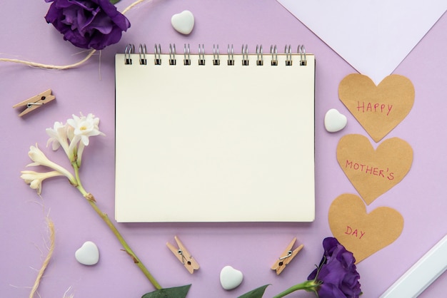 Frame notebook for Happy Mother`s day