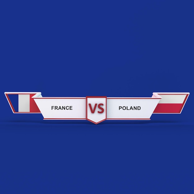 Free photo france vs poland