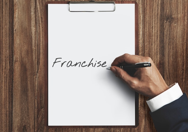 Free photo franchise growth corporate business branch retail concept