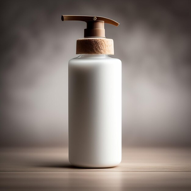 Free photo beauty product bottle mockup image with background