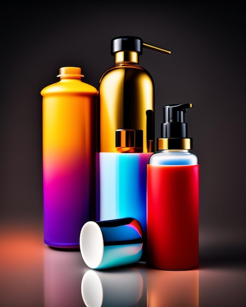 Free photo free photo beauty product bottle mockup image with background