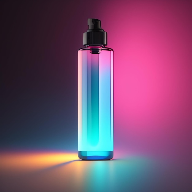 Free photo free photo beauty product bottle mockup image with background