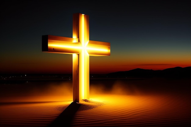 Бесплатное фото Фото бесплатно страстная пятница фон с иисусом христом и крестом