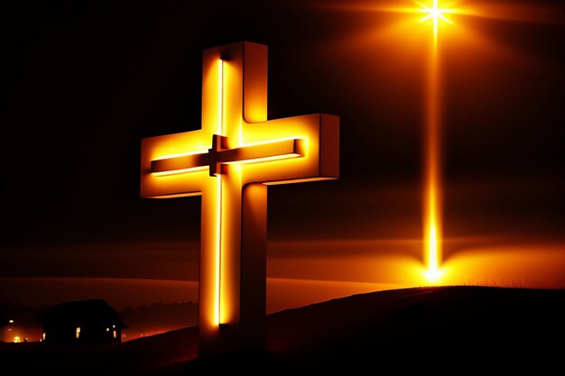 예수 그리스도와 십자가 무료 사진 좋은 금요일 배경