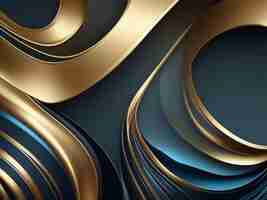 Бесплатное фото Свободный векторный фон элегантная волна роскошный дизайн фона современный