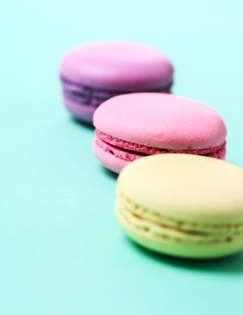 Free photo french macaron