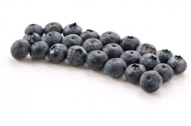 fresh blueberries