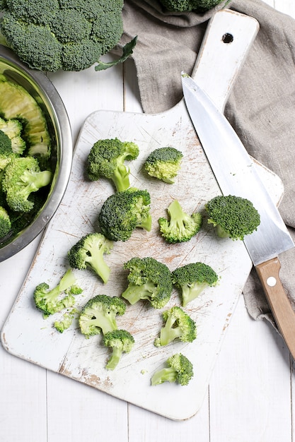 Foto gratuita verdure fresche di broccoli