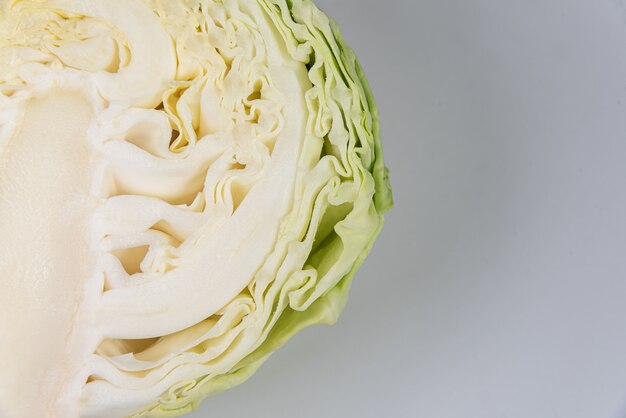 Fresh cabbage on the table