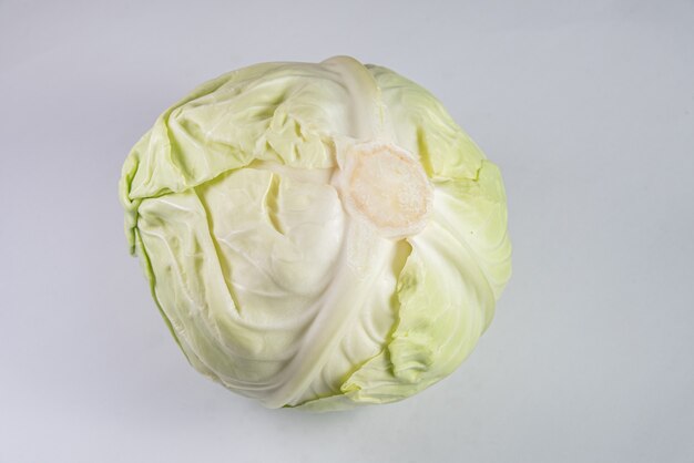 Fresh cabbage on the table