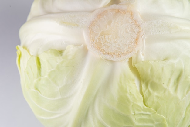 Fresh cabbage on the table