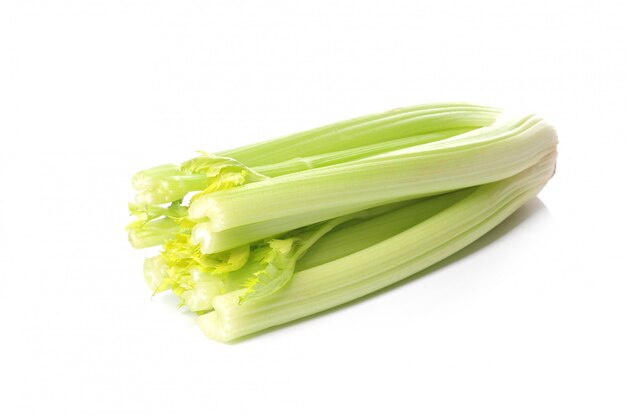 Fresh celery isolated
