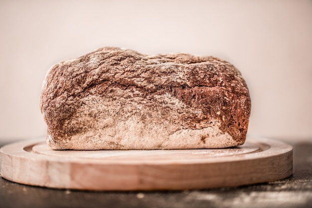 fresh, delicious bread on the table