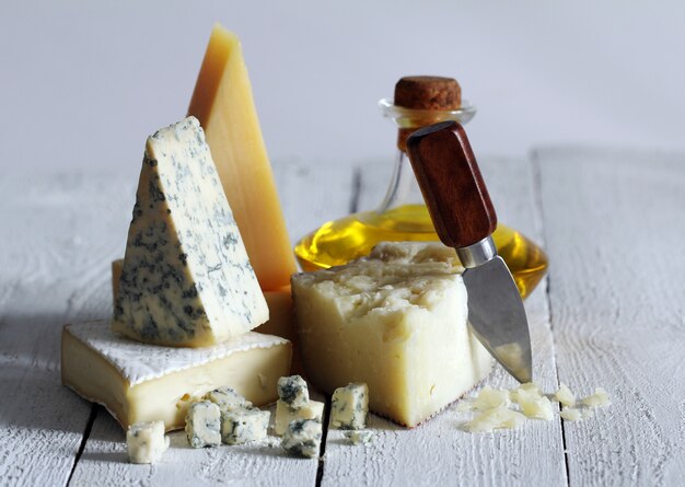 Свежий и вкусный сыр