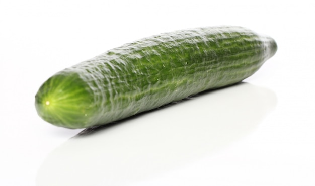 Fresh green cucumber