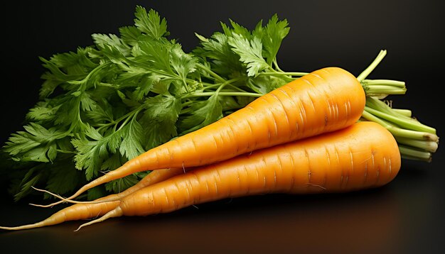 無料写真 新鮮で健康的な有機野菜と人工知能が生み出す色鮮やかなごちそう