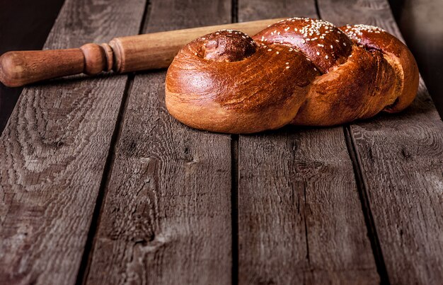 Fresh home-made bread