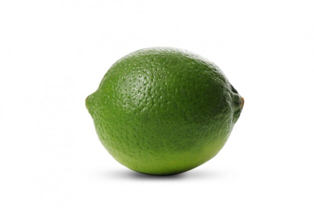 Fresh lime fruit isolated