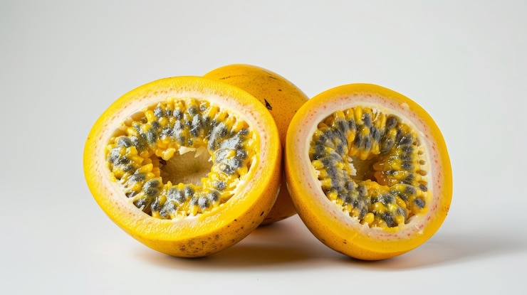Free Photo fresh maracuja fruit also known as passion fruit