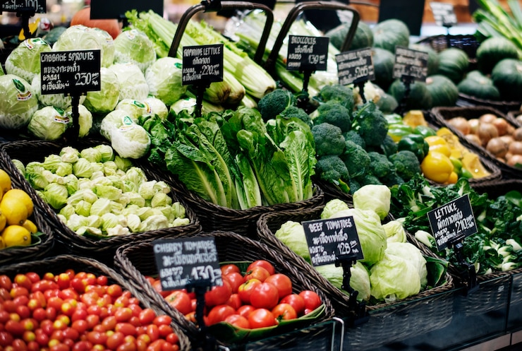 Free Photo a fresh market 