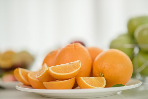 Fresh Orange Fruit slice 