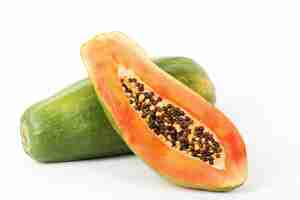 Free photo fresh papaya fruit