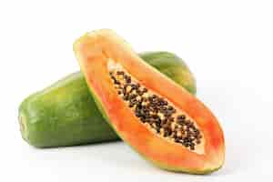 Free photo fresh papaya fruit