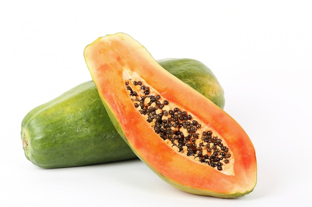 Fresh papaya fruit