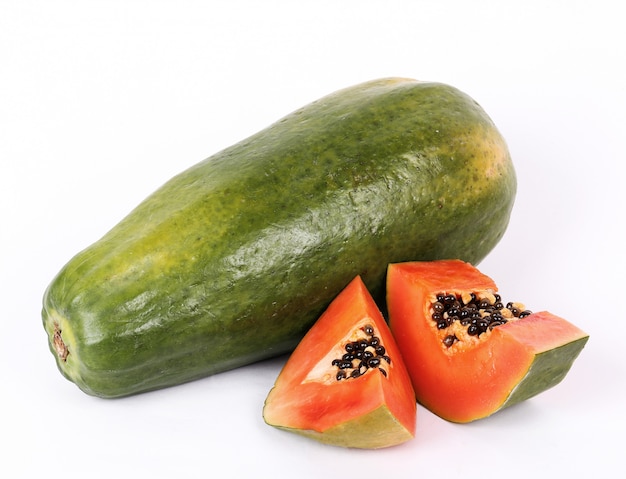 Free photo fresh papaya fruit