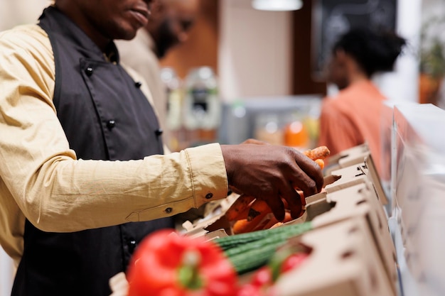 Free photo fresh produce in reusable containers