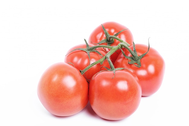 Fresh red tomatos