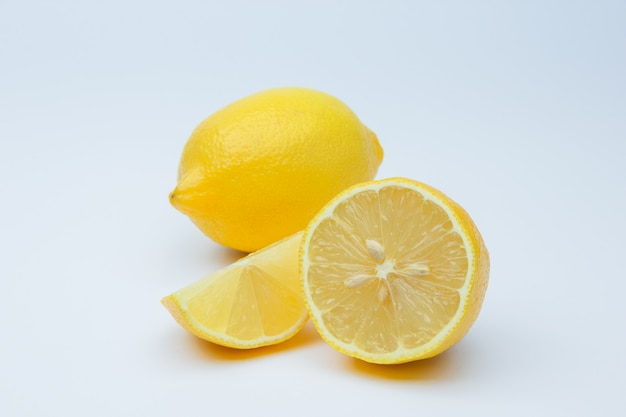 Fresh ripe lemons