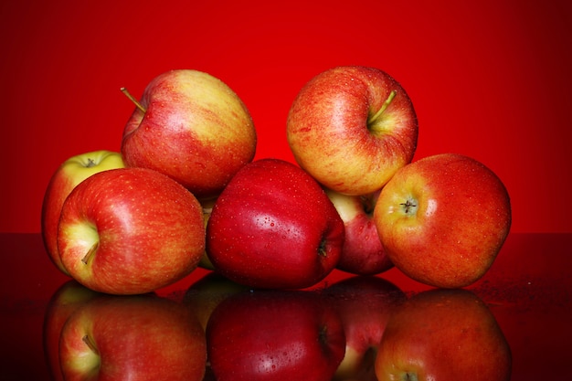 Fresh and tasty apples