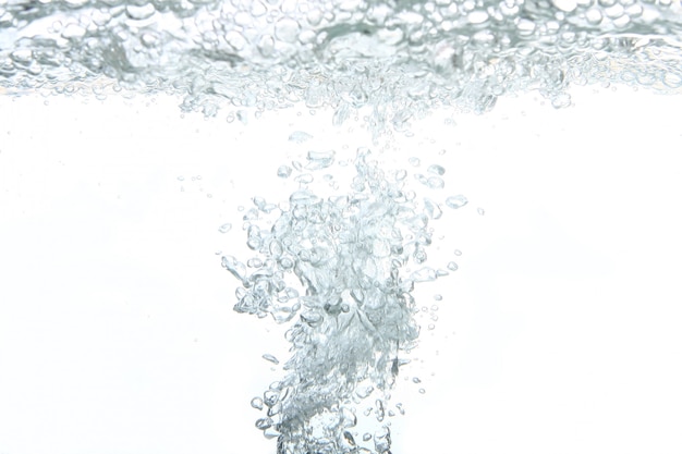 A fresh water abstract splash