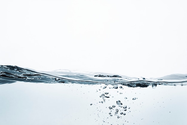 Fresh water background, transparent liquid