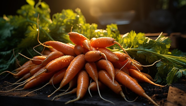 人工知能が生成する健康的な食事で有機野菜の新鮮さを実現