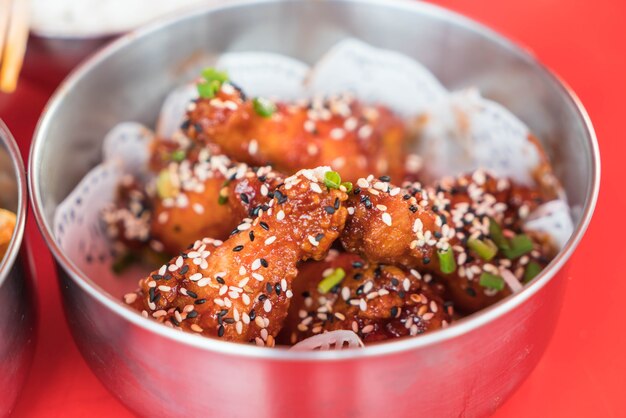 fried chicken korean style