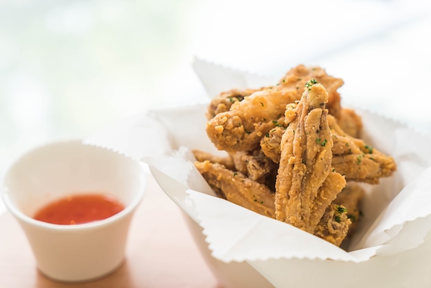 fried chicken wings