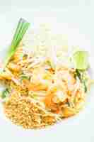 Foto gratuita noodles fritti