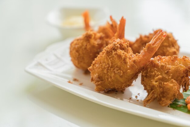 fried shrimp with cheese