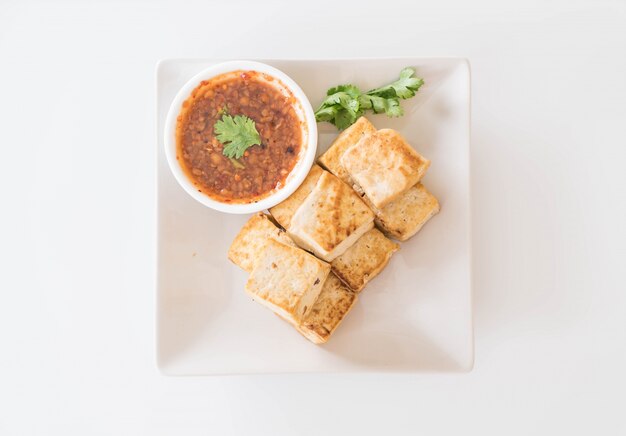 Fried Tofu - healthy food