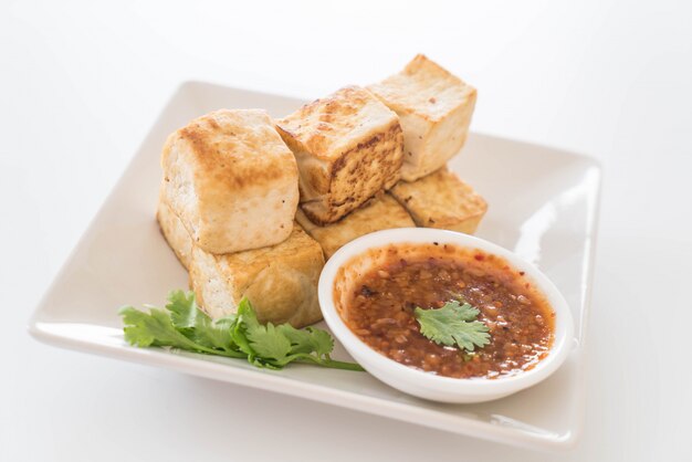 Fried Tofu - healthy food